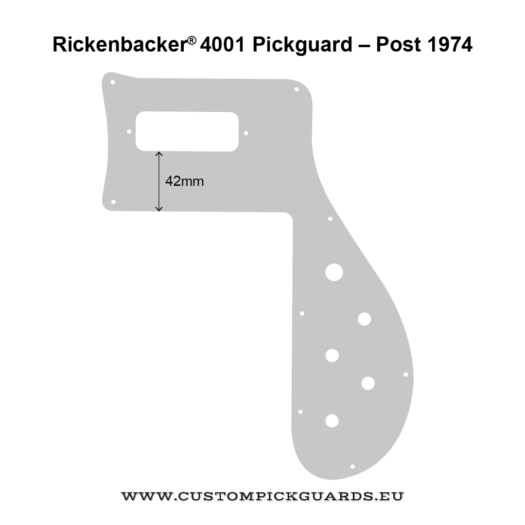 Schlagbrett für Rickenbacker 4001 Bass