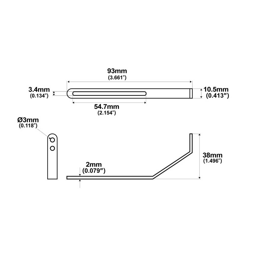 Pickguard Mounting Bracket