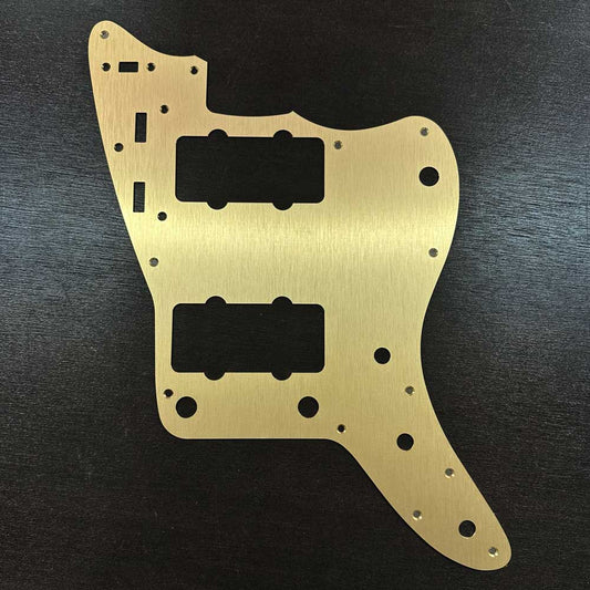 Schlagbrett aus eloxiertem Aluminium für Fender Jazzmaster