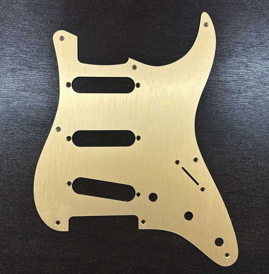 Schlagbrett aus eloxiertem Aluminium für Fender Stratocaster SSS